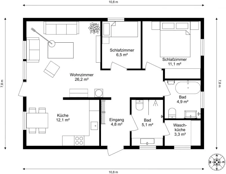 4 Zimmer Wohnung Berlin KB